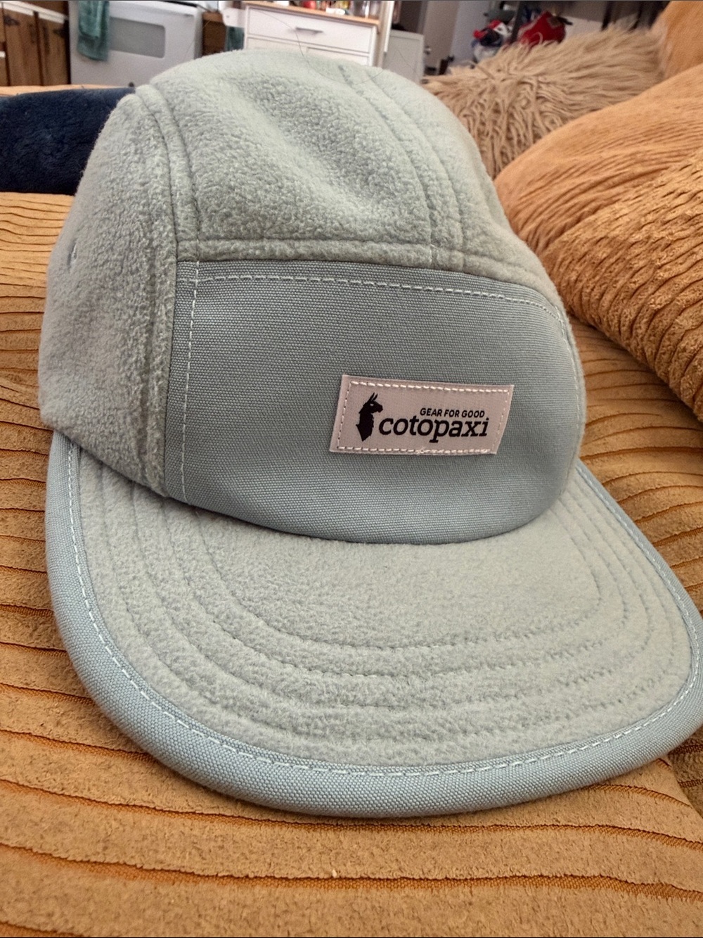 Cotopaxi unisex Light blue Fleece Camp Hat
